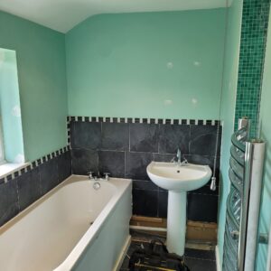 Bathroom completely refurbished chelmsford 1