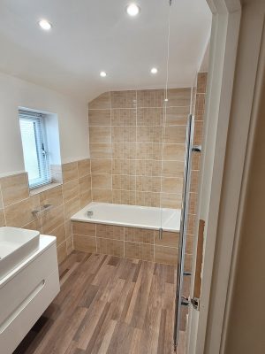 Bathroom completely refurbished chelmsford 4